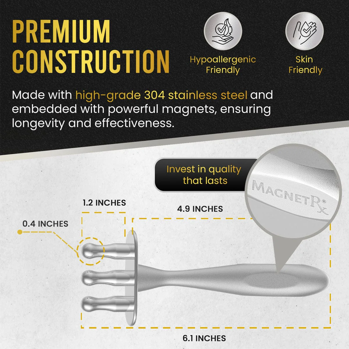 Magnetic Meridian Massage Fork - Image 3