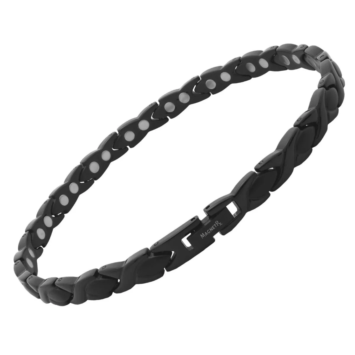 Ultra Strength Titanium Magnetic Therapy Anklet for Women (Black) - Image 9